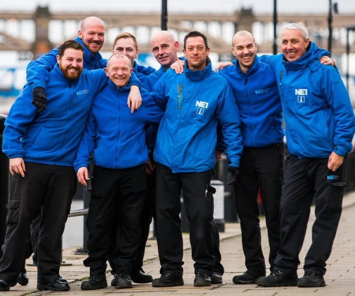 Group photo of NE1 street rangers team